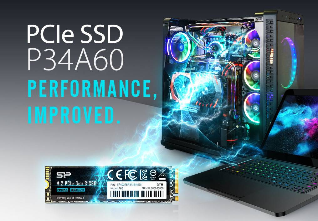 دفعة إضافية من الأداء مع قرص Silicon Power P34A60 M.2 SSD