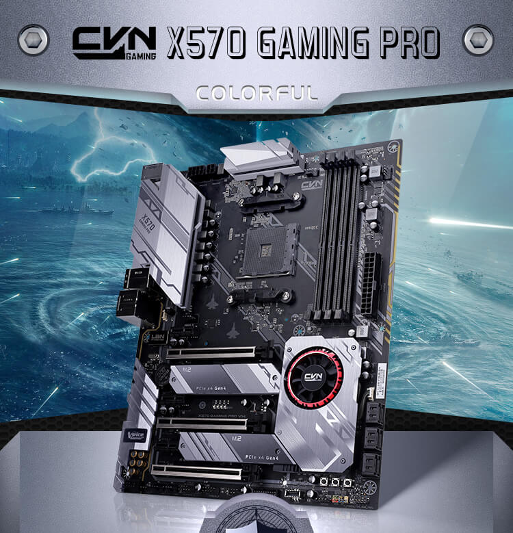X570 AMD Motherboard Colorful