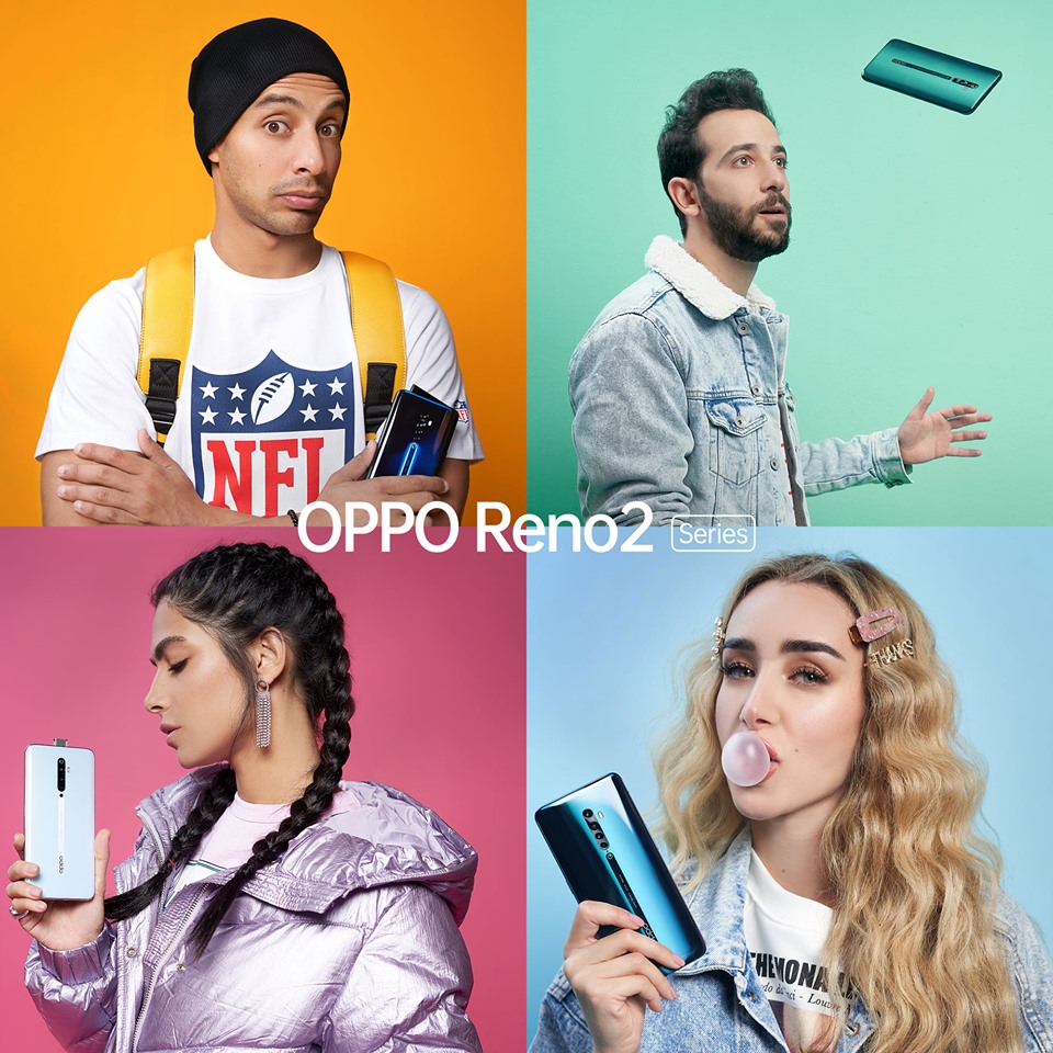 إصدار هواتف Oppo Reno2 و Reno2 F في الأسواق المصرية