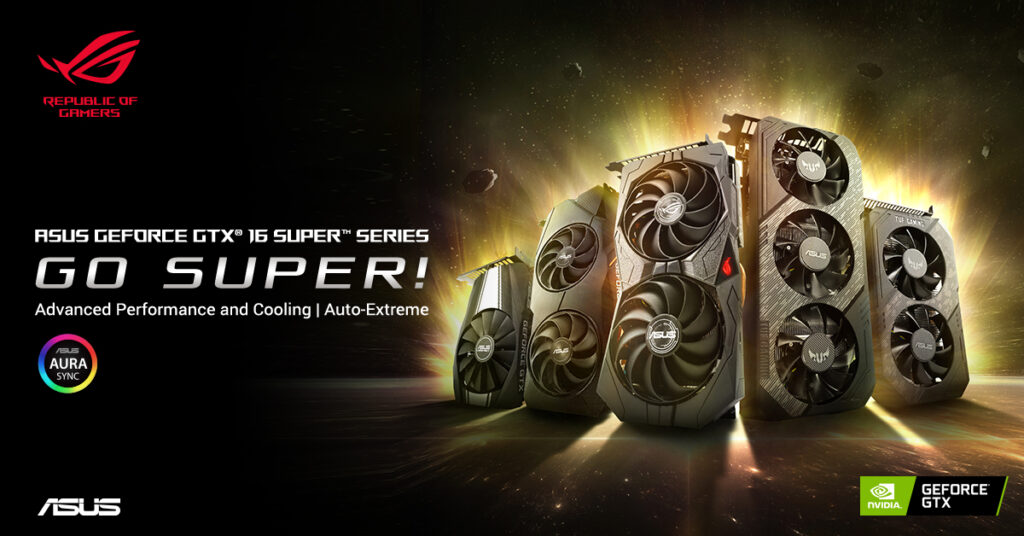 5 بطاقات GTX 1660 SUPER تقدمها ASUS لجمهور اللاعبين