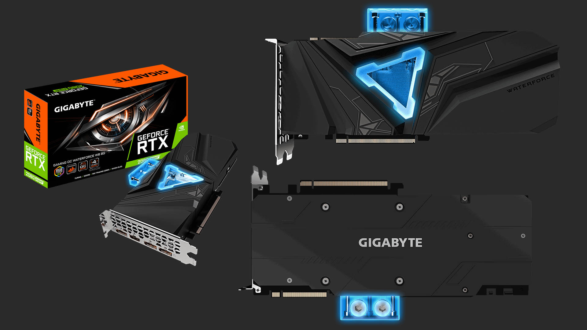 الوحش الجديد وصل RTX 2080 SUPER Gaming OC Waterforce WB