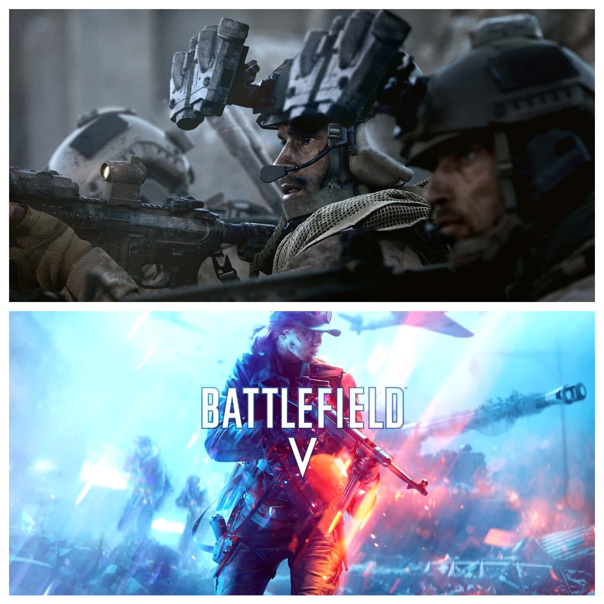 معركة كل عام..COD Modern Warfare ضد Battlefield V فمن رفع راية النصر؟