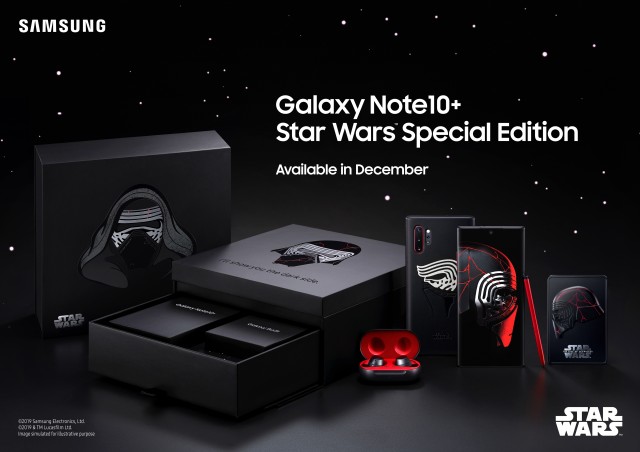 سامسونج تكشف عن نسخة Star Wars لهاتف Note10+