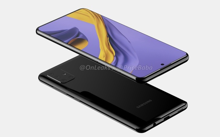 ظهور أول تصميمات مسربة لهاتف Galaxy A51