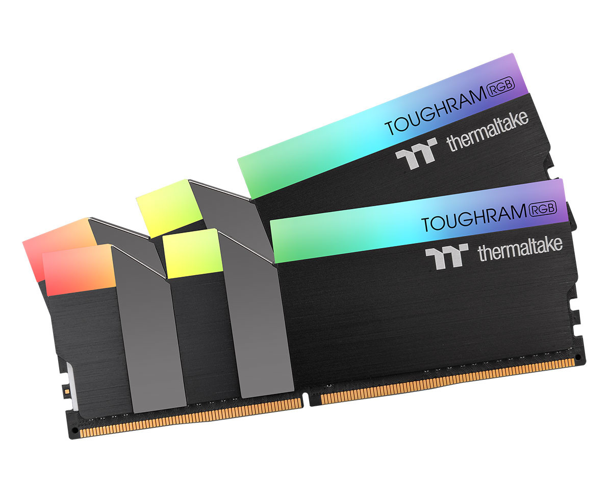 الإعلان عن سلسلة ذواكر Thermaltake TOUGHRAM RGB DDR4