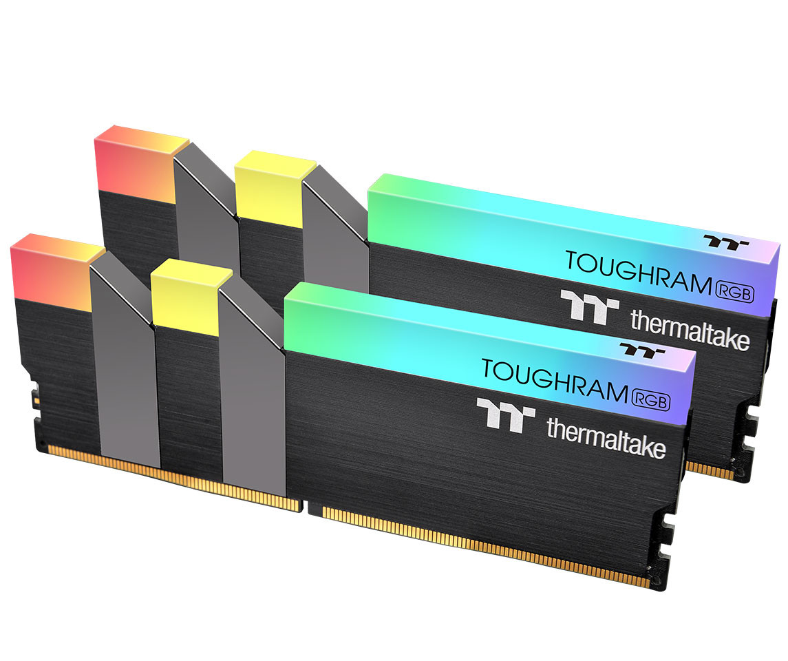 الإعلان عن سلسلة ذواكر Thermaltake TOUGHRAM RGB DDR4