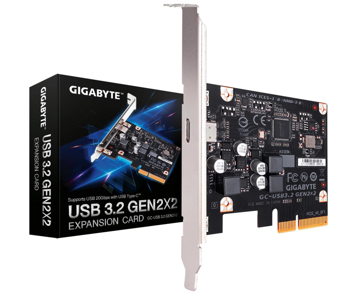 شركة Gigabyte تطلق بطاقة جديدة لتوصيلات الـ USB 3.2 لأجهزة الكمبيوتر!