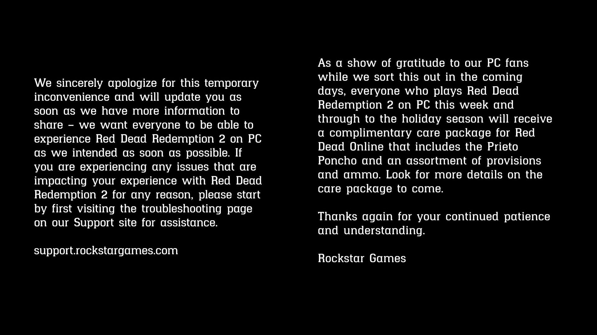 rockstar red dead redemption update