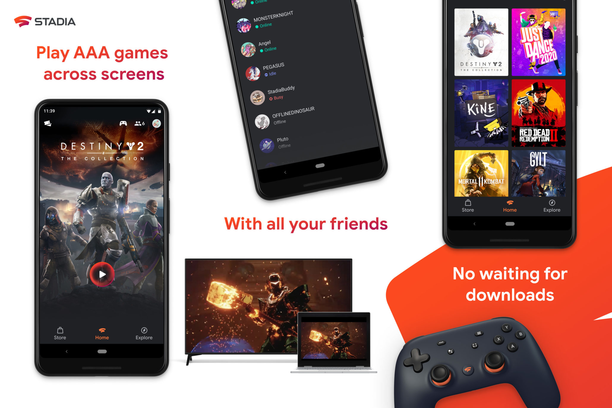 Take-Two Google Stadia Cloud gaming