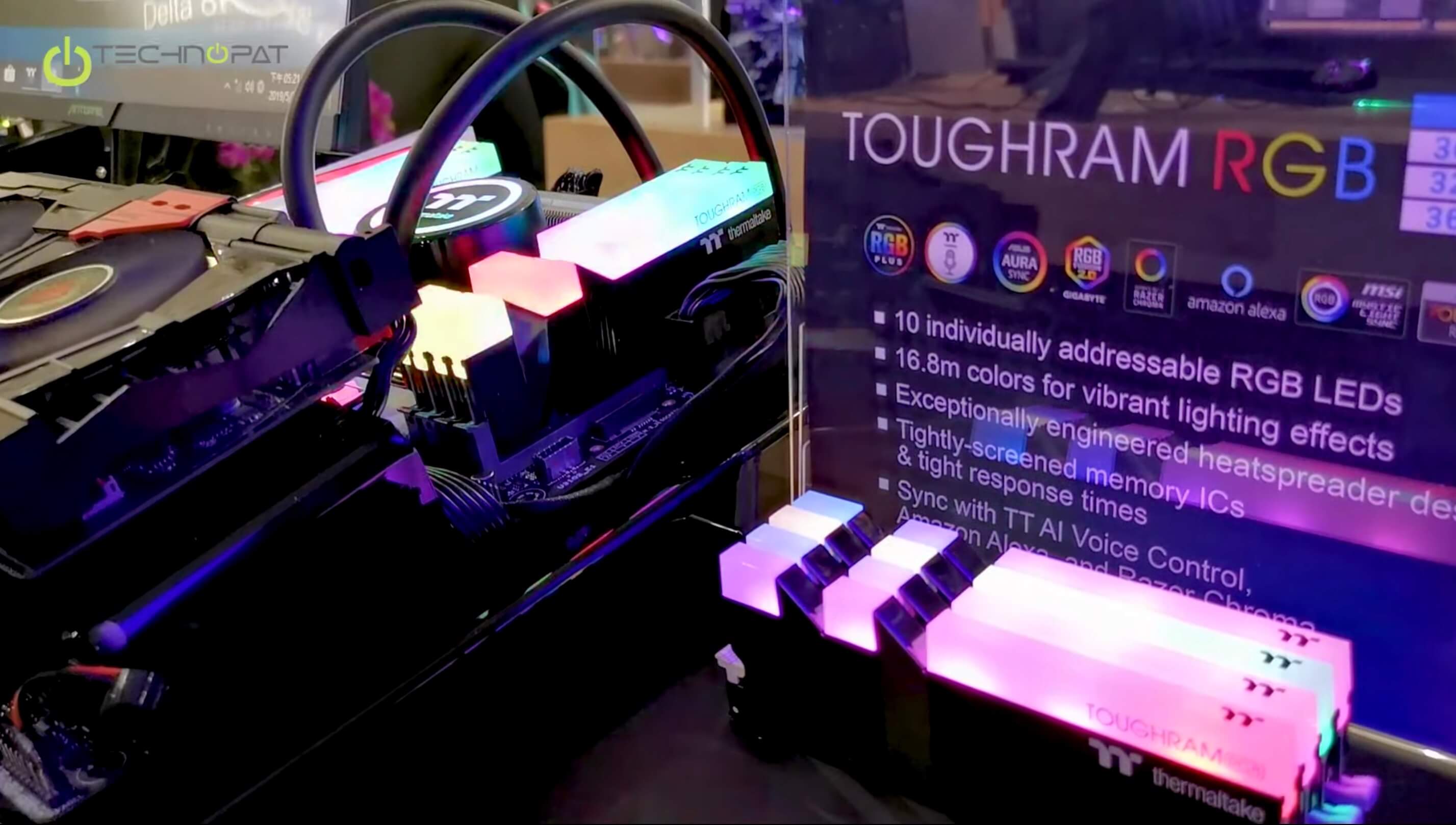 ذواكر TOUGHRAM من Thermaltake صارت مدعومة من برمجيات NeonMaker!