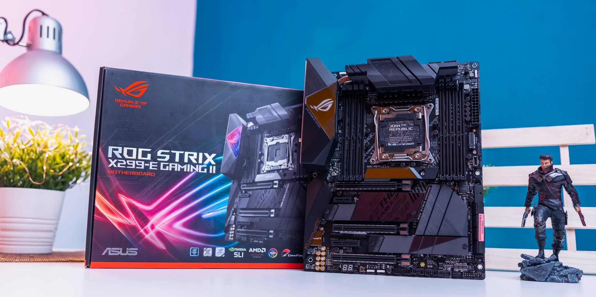 مُراجعة اللوحة الأم ASUS ROG Strix X299-E Gaming II