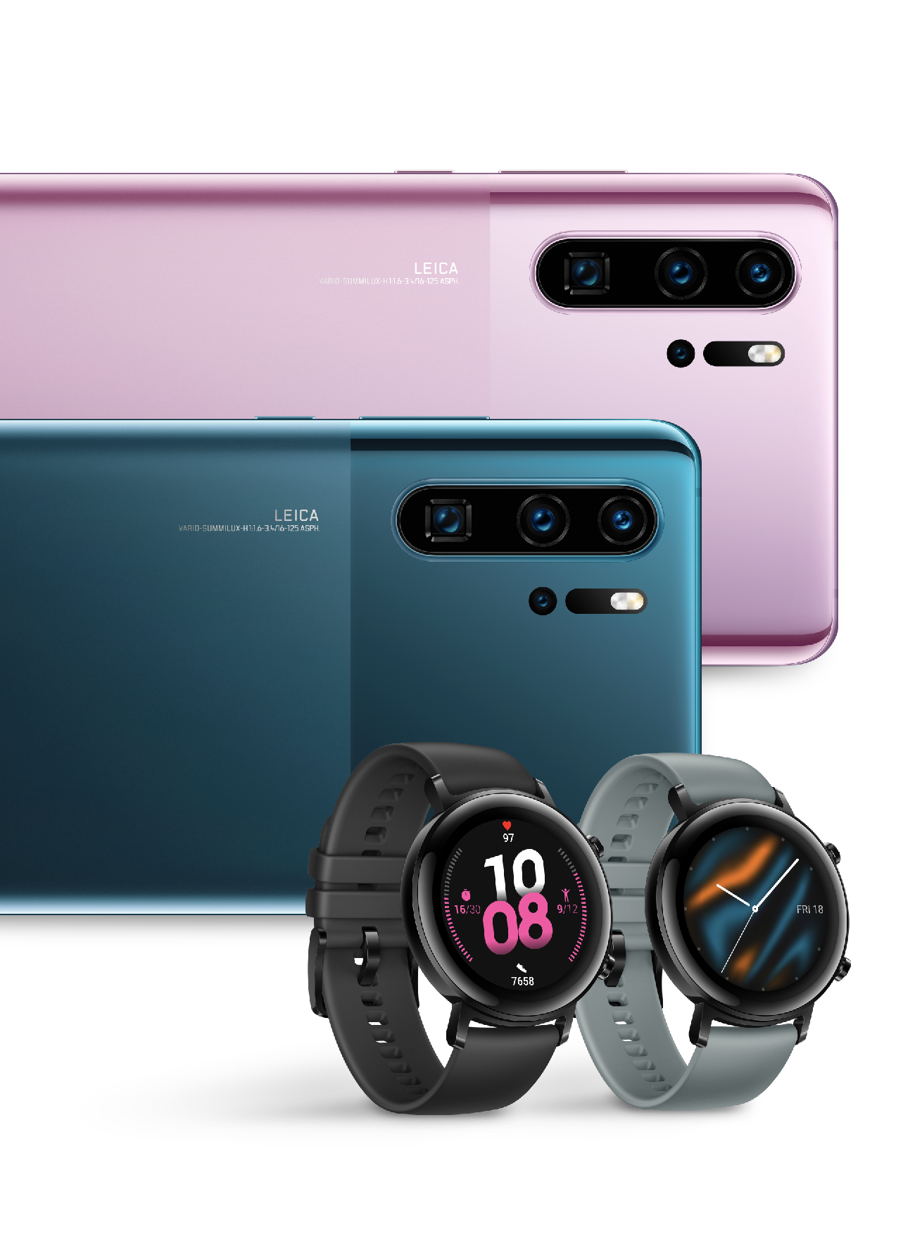 ألوان جديدة لهاتف HUAWEI P30 Pro وساعة WATCH GT 2 ستطرح بالإمارات