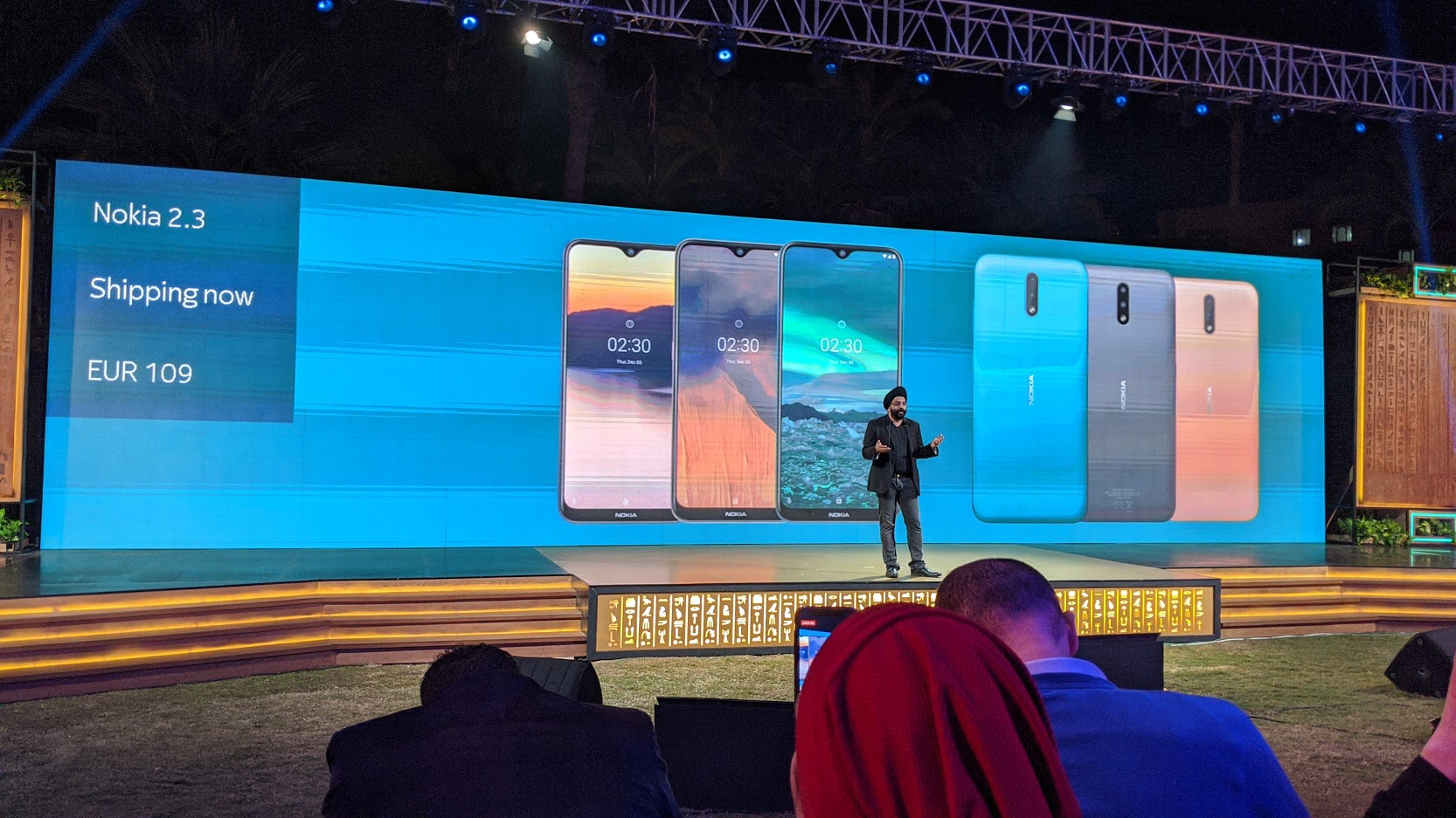 من على سفح الأهرامات.. الإعلان عن هاتف Nokia 2.3 الاقتصادي