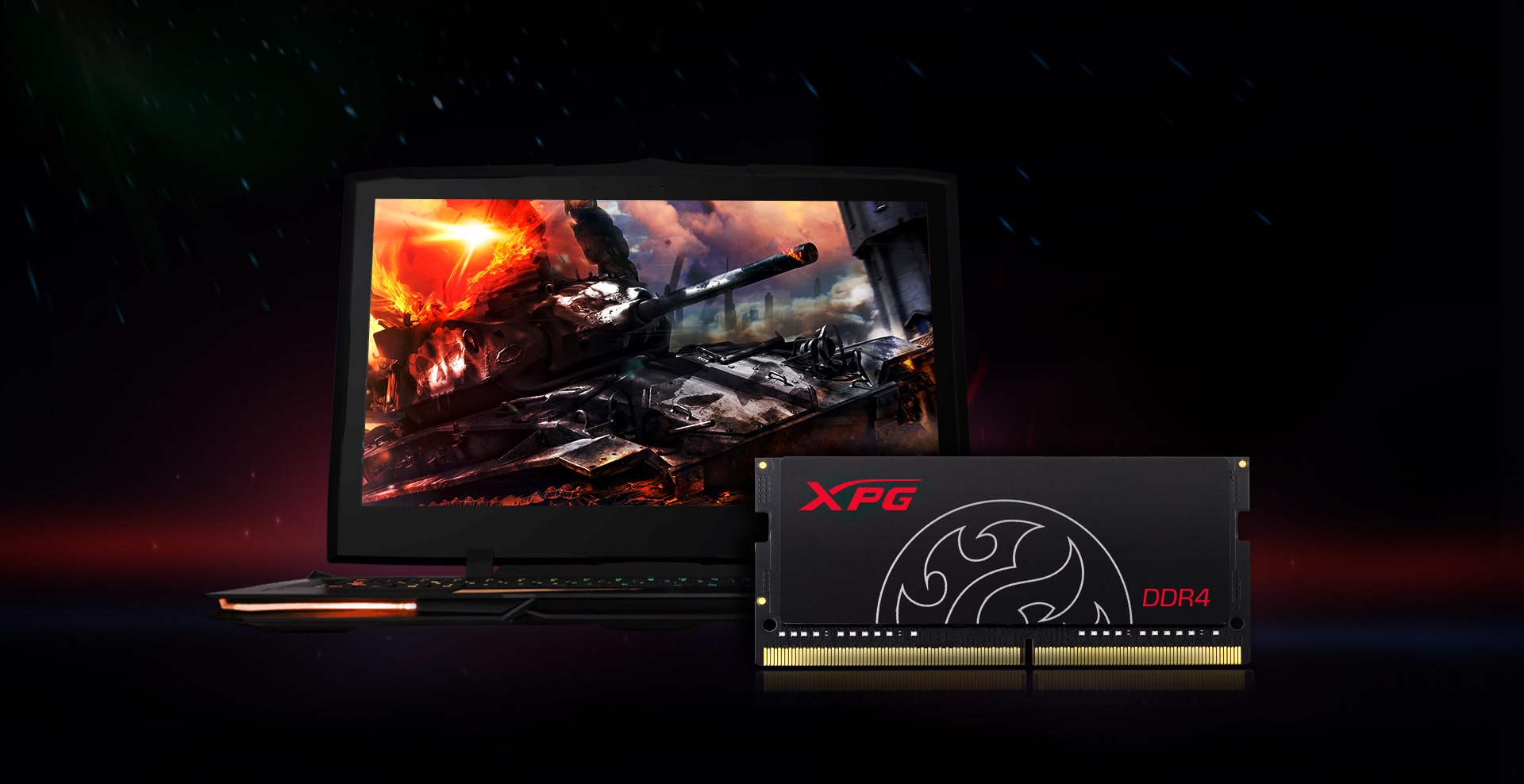 إطلاق ذواكر الـ RAM XPG HUNTER لأجهزة سطح المكتب واللاب توب !