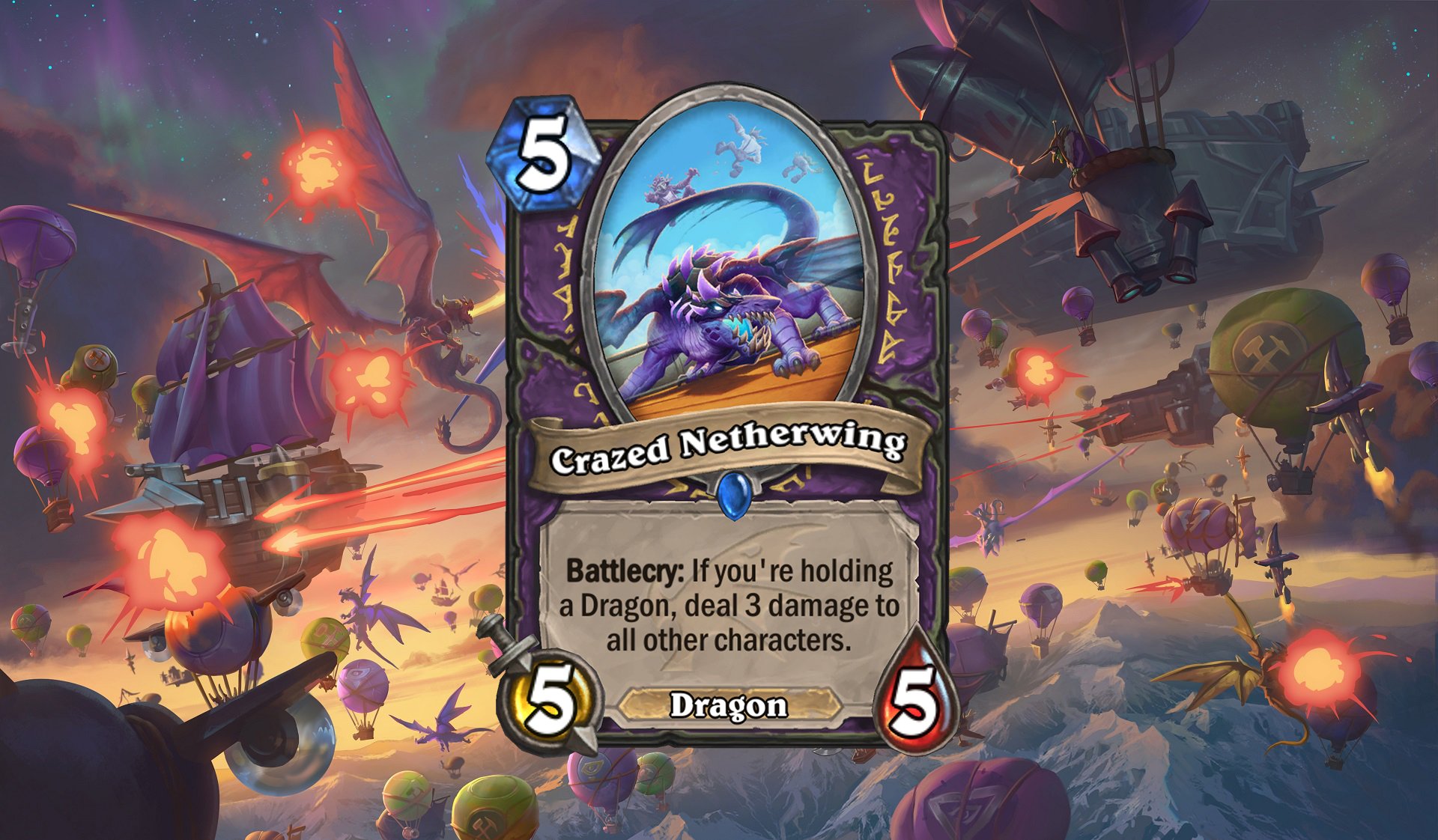 Hearthstone Descent of Dragons