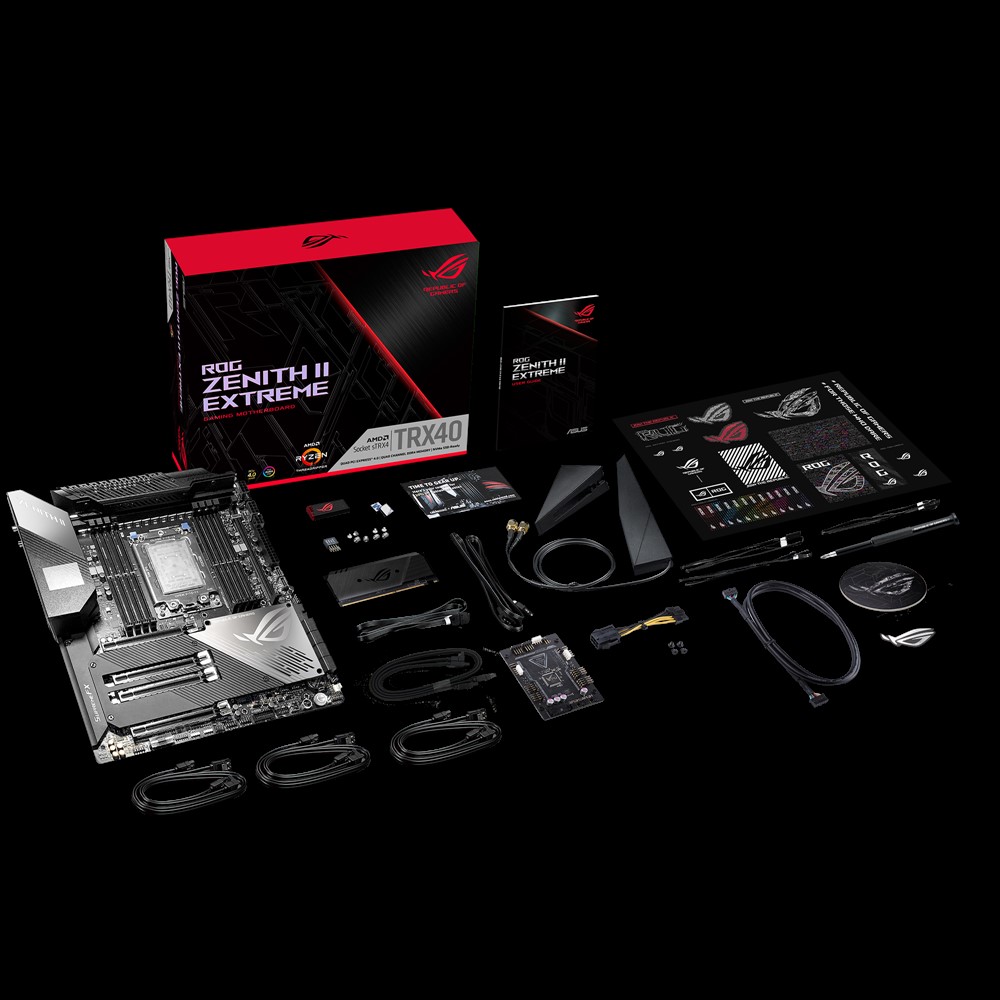 شركة ASUS تستعرض عضلاتها مع تشكيلة لوحاتها الأم بشريحة TRX40