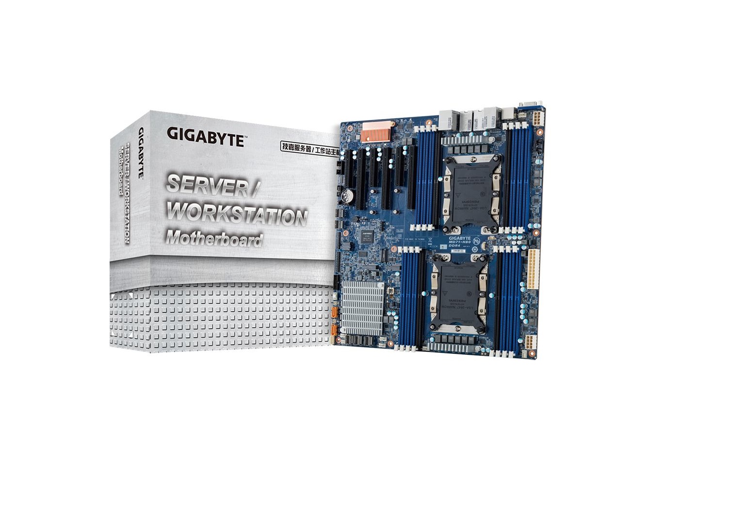 شركة Gigabyte تعلن عن لوحاتها الجديدة لمنصة المحترفين Intel Xeon !