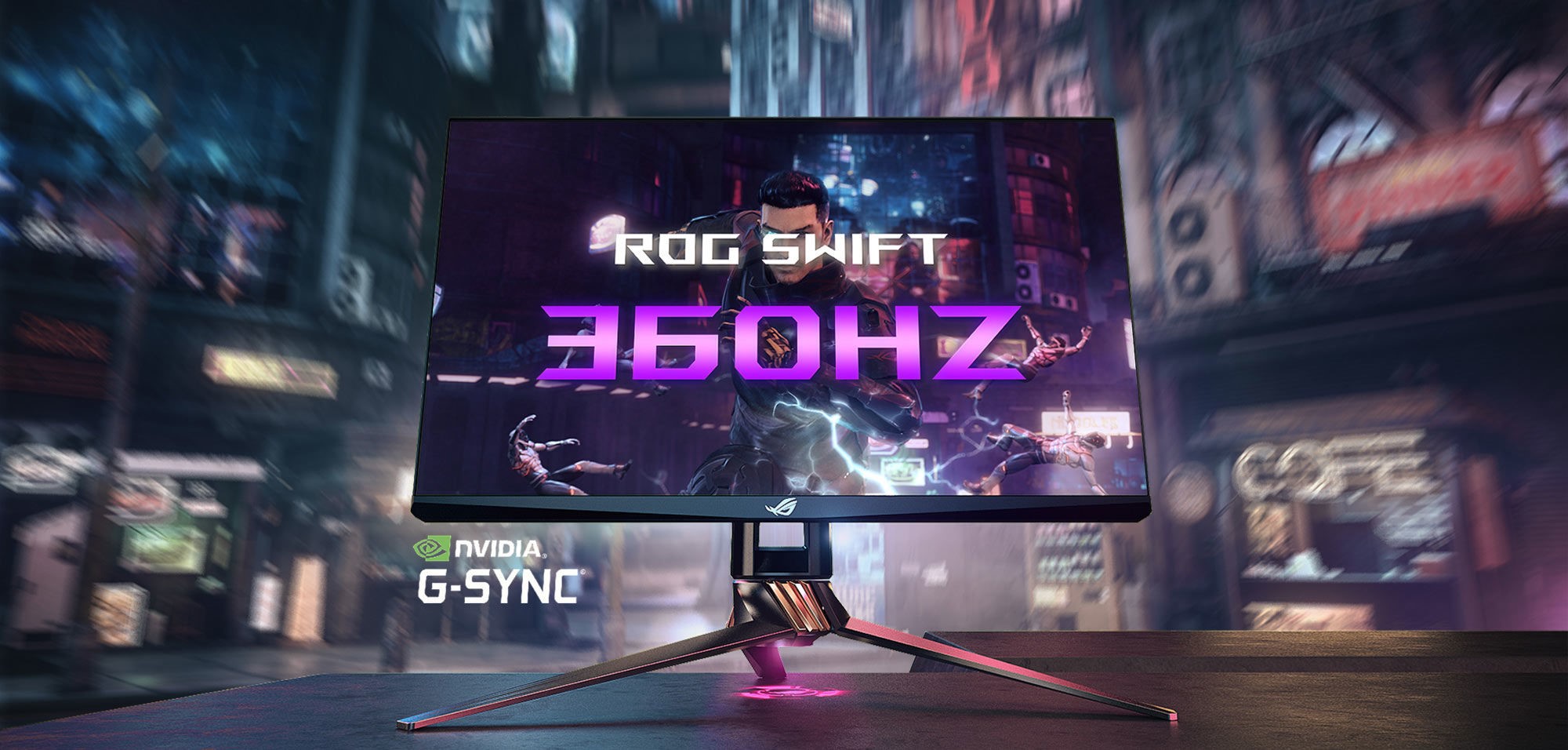 معرض CES20: هل سمعت عن أسرع شاشة بالعالم؟ أنها ASUS ROG SWIFT 360HZ