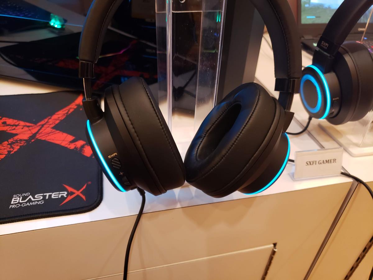 معرض CES20: الإعلان عن سماعة الرأس للاعبين Creative SXFI GAMER