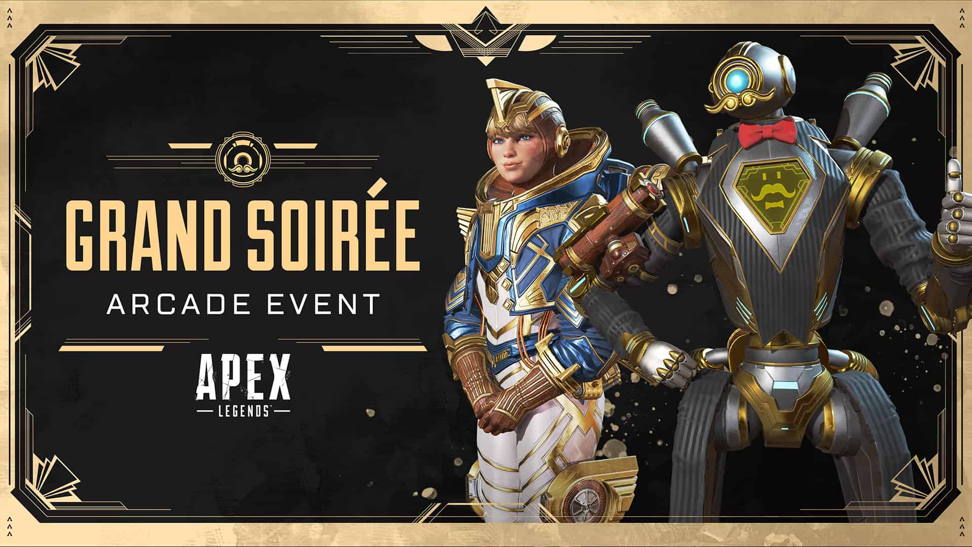 سبعة أنماط قادمة ل Apex Legends خلال حدث : Grand Soiree Arcade !!