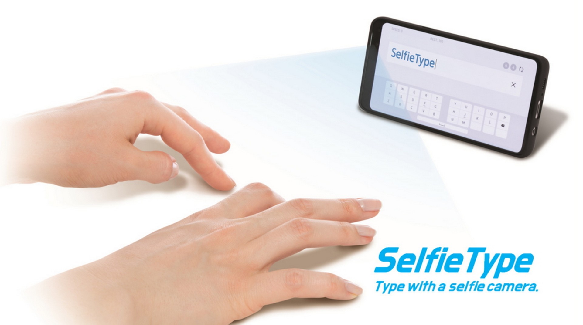 معرض CES20: سامسونج تطور تقنية SelfieType للكتابة بدون لوحة مفاتيح