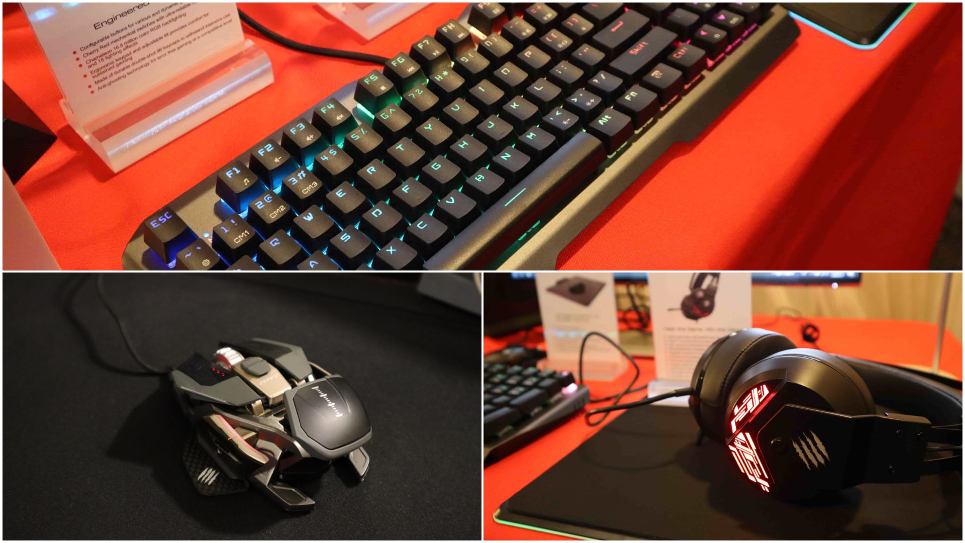 معرض CES 20 : القوة والجمال هما عنوان Mad Catz للأجهزة الطرفية !!