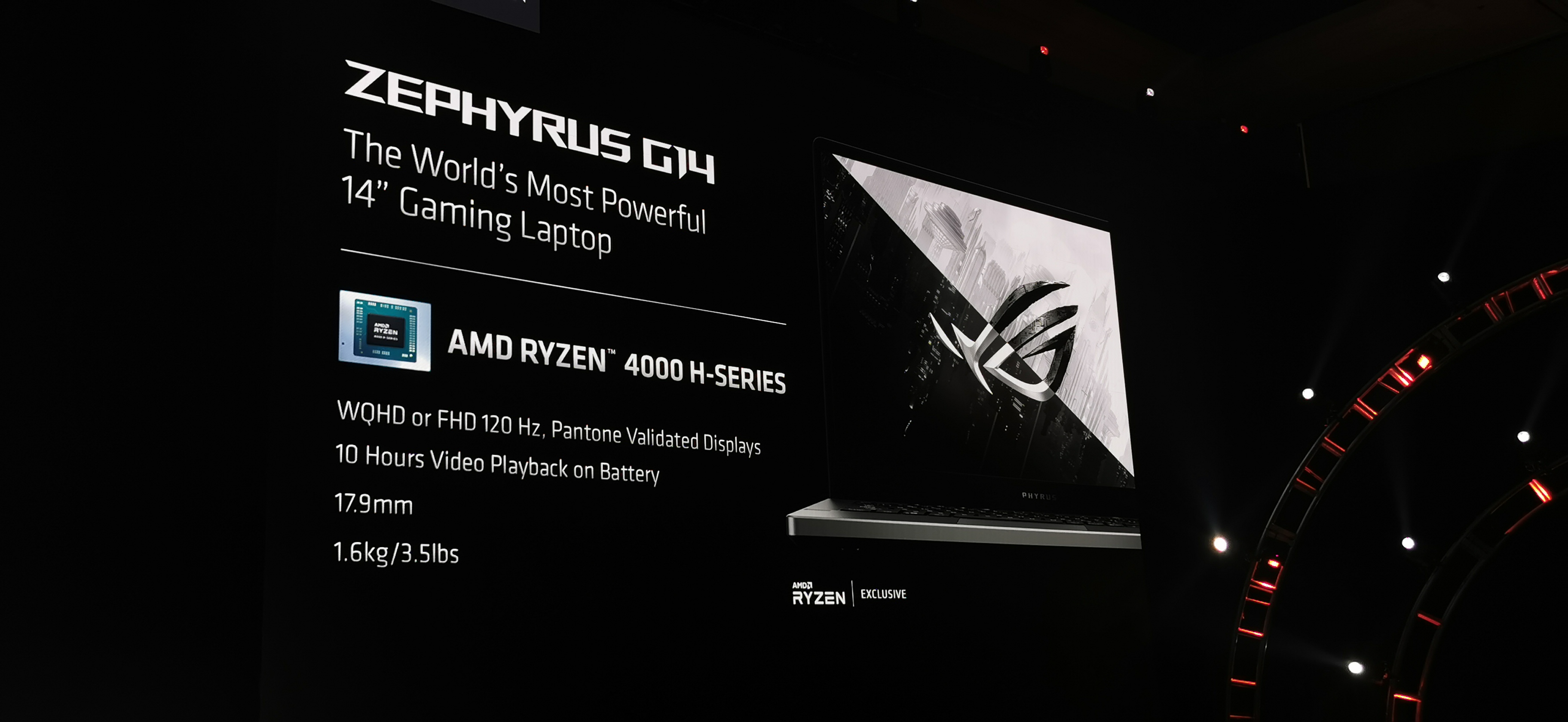 معرض CES20: يبدو أن AMD مازال في جعبتها معالج Ryzen 9 4900HS الأقوى!
