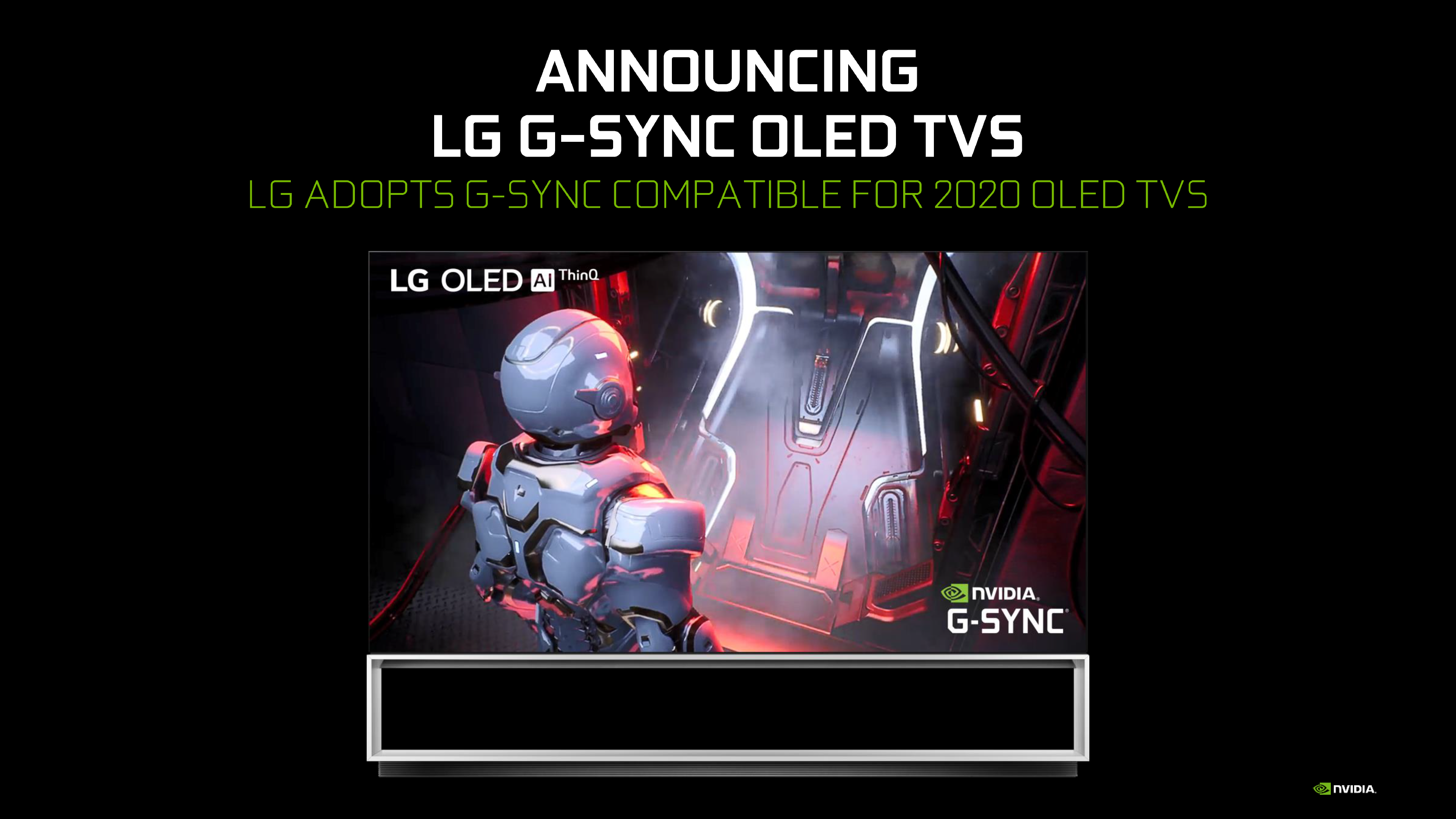 معرض CES20: أكثر من 12 شاشة LG OLED 2020 TV تحصل على دعم G-SYNC