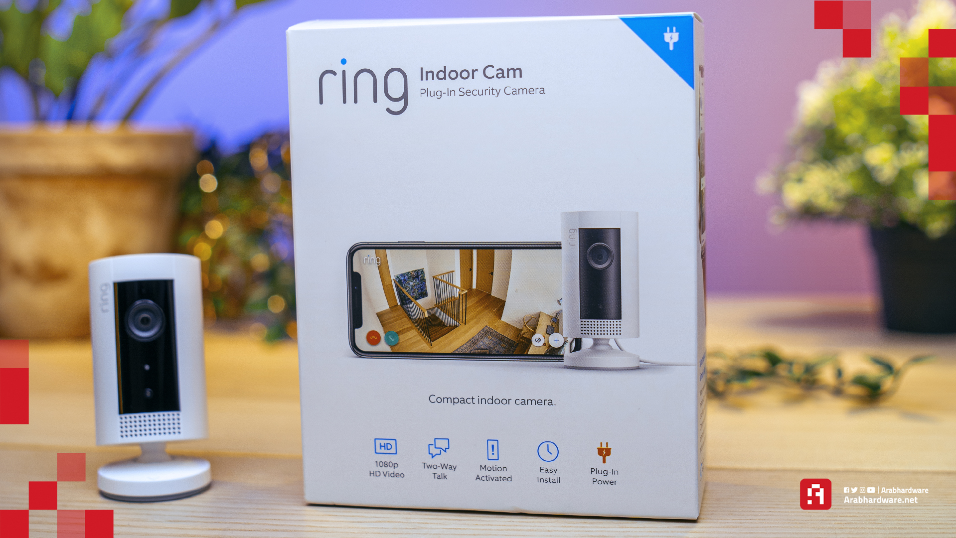 مراجعة كاميرا المراقبة المنزلية Ring Indoor Cam