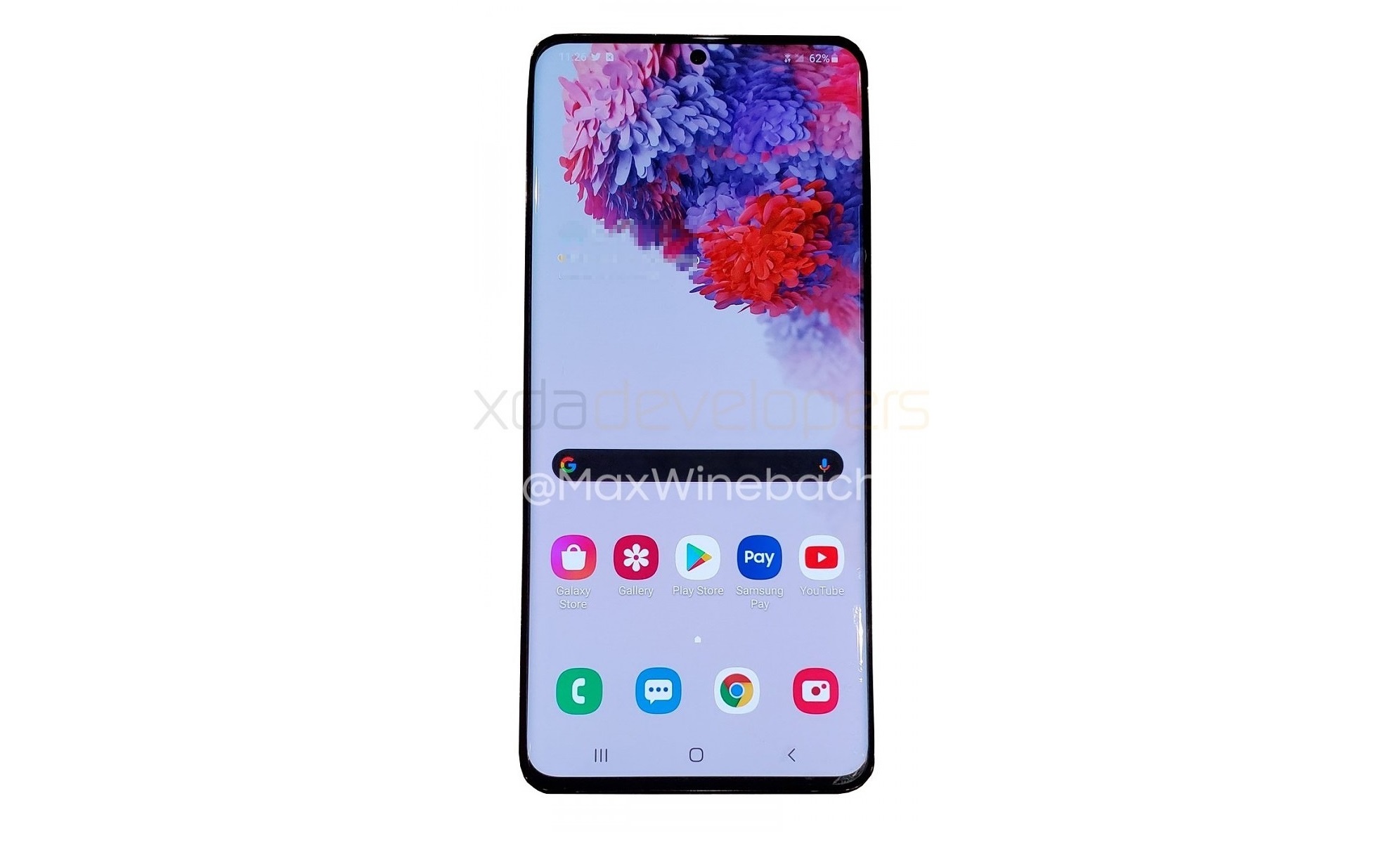 ظهور أول فيديو مسرب لهاتف +Galaxy S20 واكتشاف كافة مواصفات الهاتف