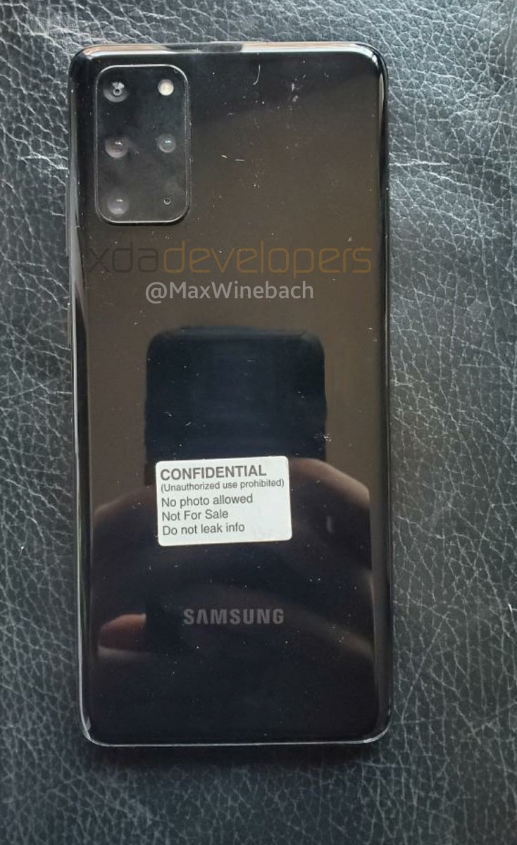 شاهد: أول صور ملتقطة لهاتف سامسونج المرتقب Galaxy S20 Plus