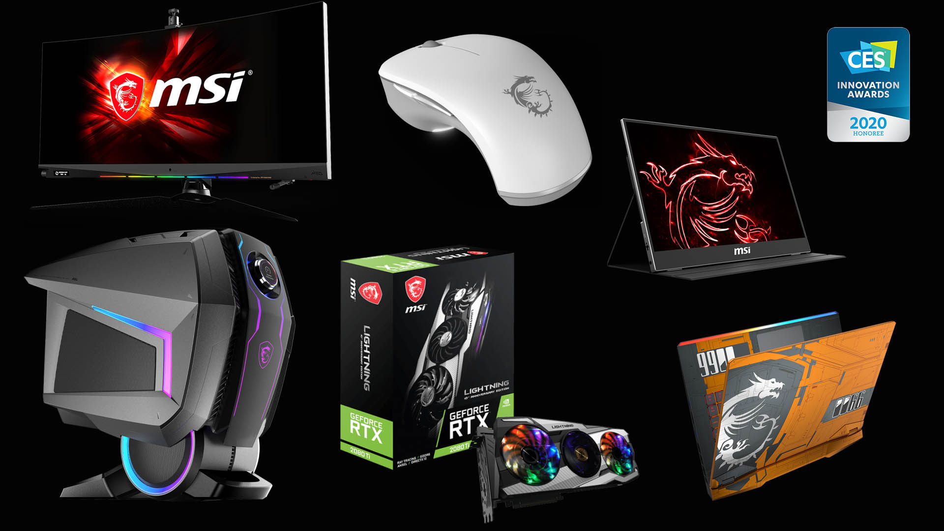 معرض CES20: شركة MSI تستعرض تشكيلتها من المنتجات الحائزة على جوائز