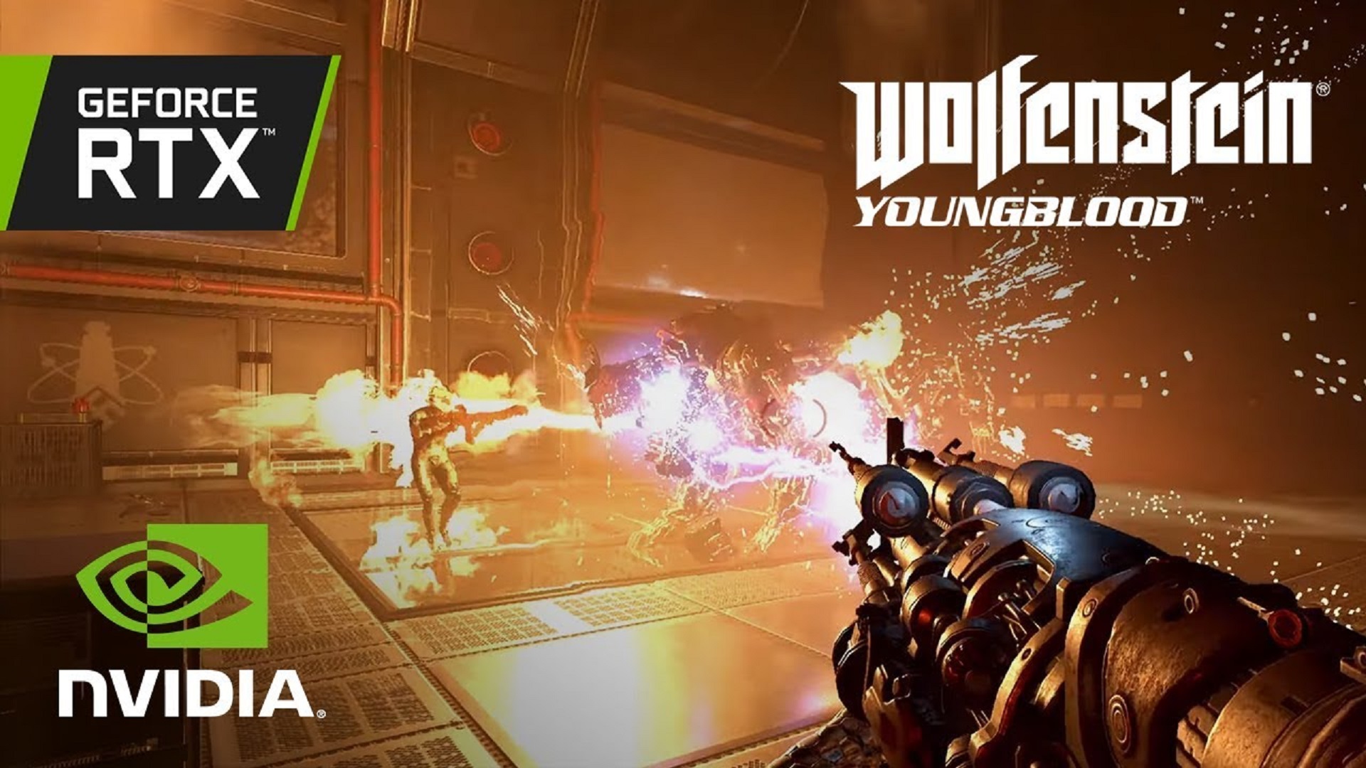 تقنيتي RTX و DLSS تزيدان لعبة Wolfenstein Youngblood جمالا وأداء