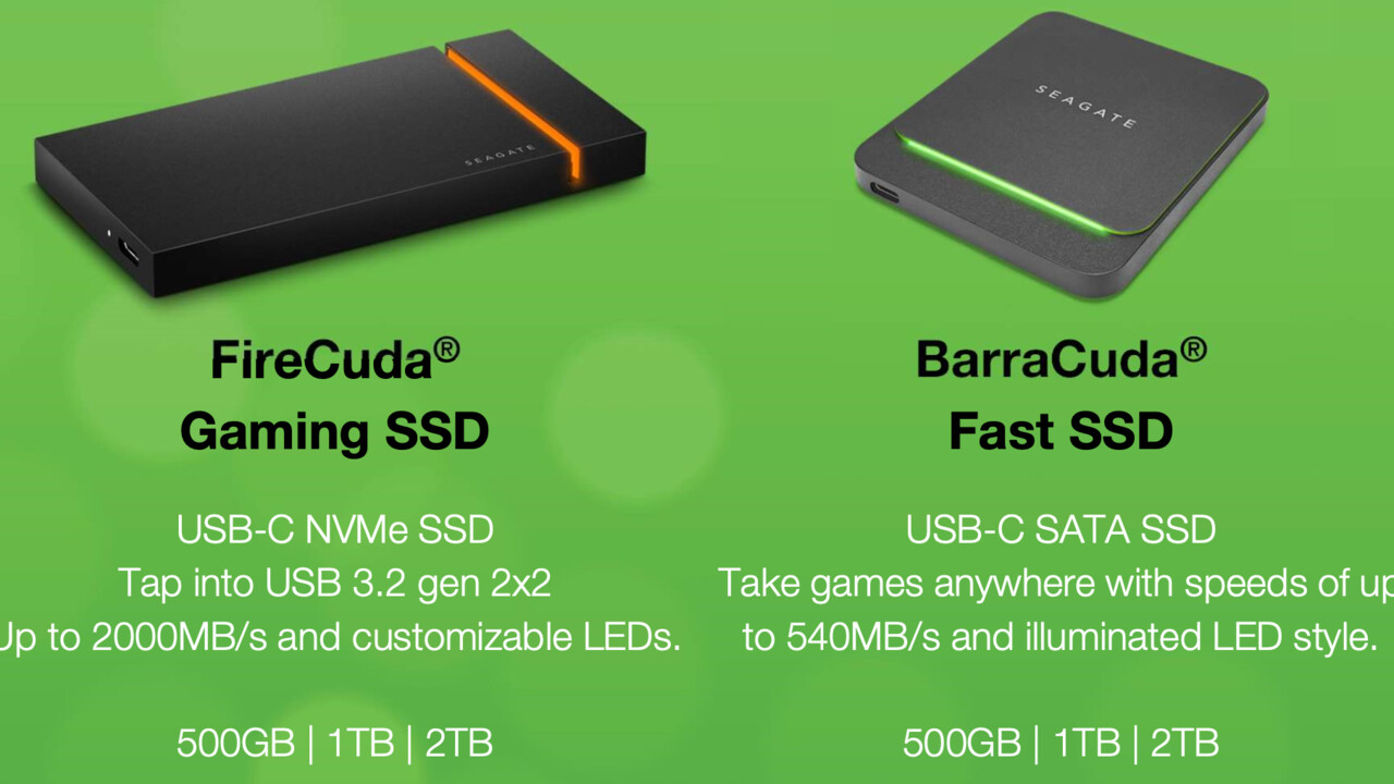 معرض CES20: Seagate تطلق أحدث وحدات الـ SSD الخارجية!