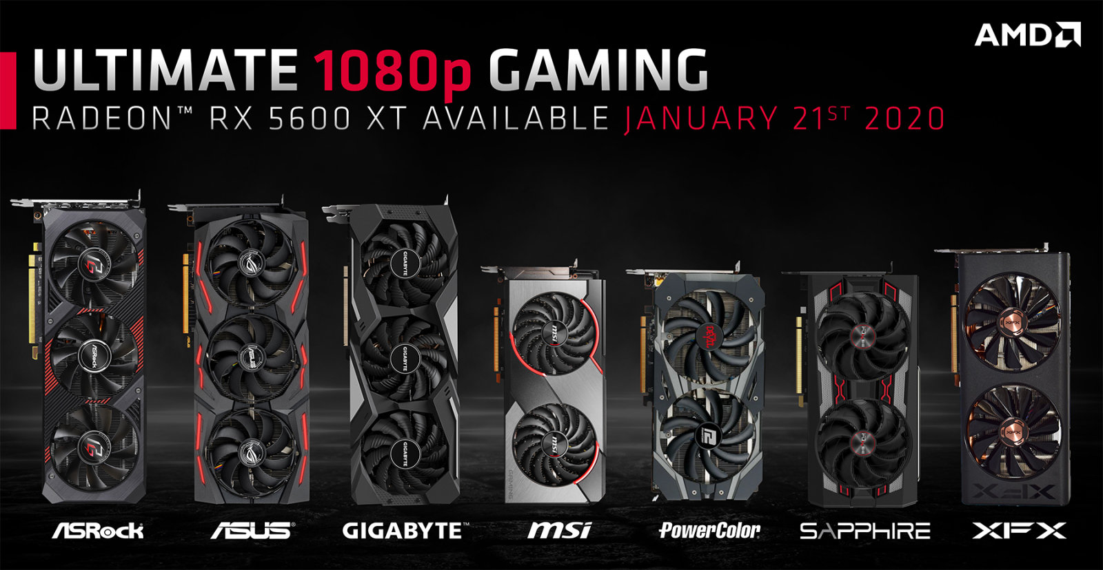 معرض CES20: شركة AMD تشعل المنافسة بكارت Radeon RX 5600 XT !