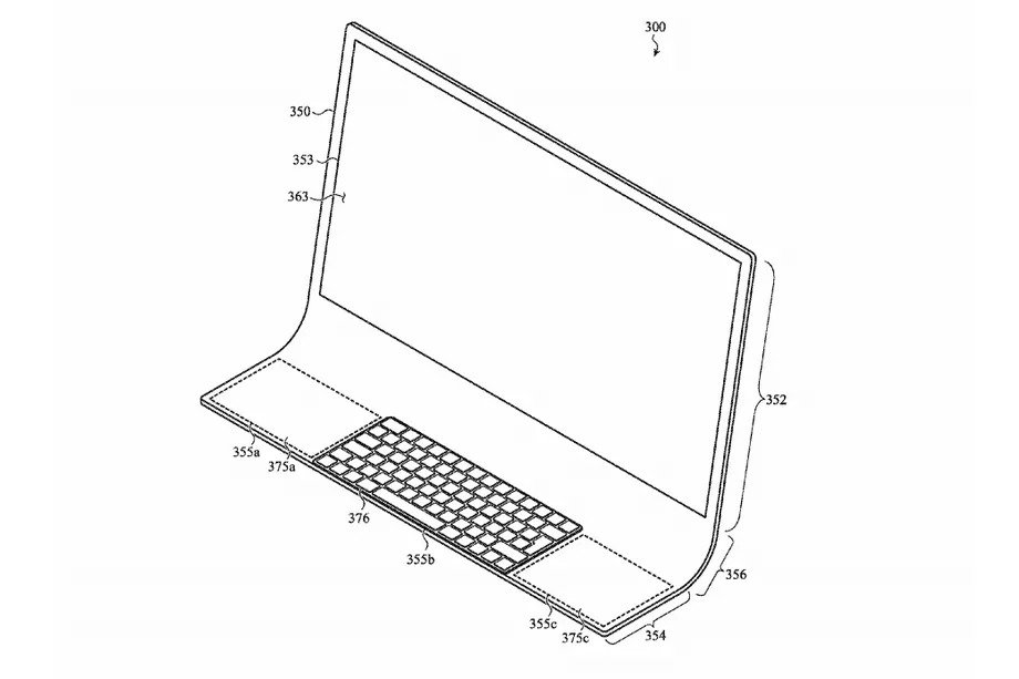 Front Apple Glass Design iMac