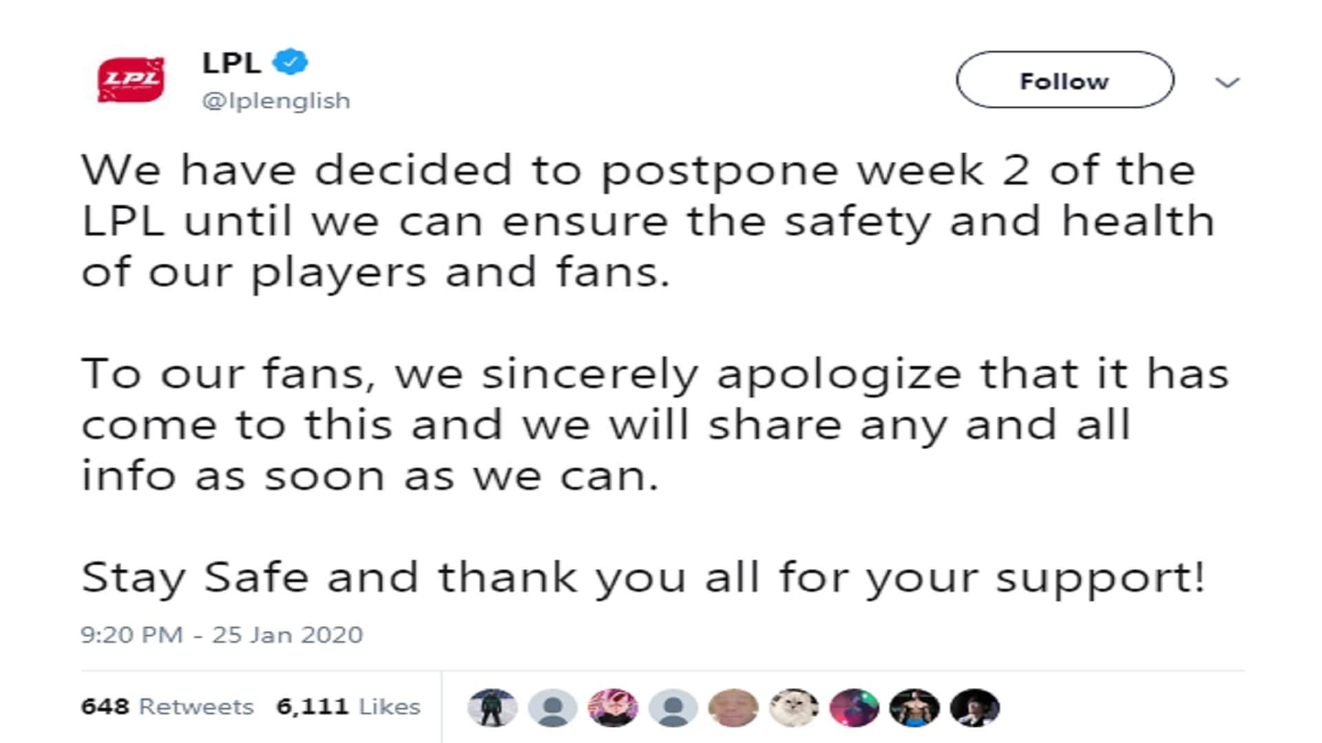 league of legends pro series suspended