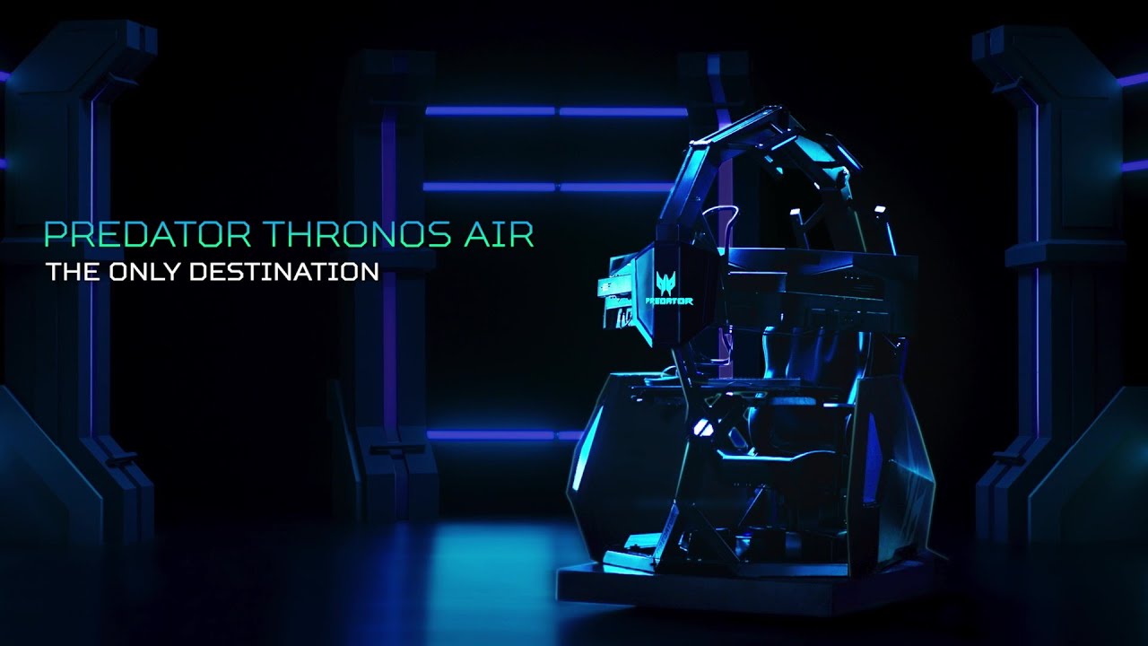 معرض CES20: حول حاسوبك لمركز تحكم مع كرسي Acer Predator Thronos Air
