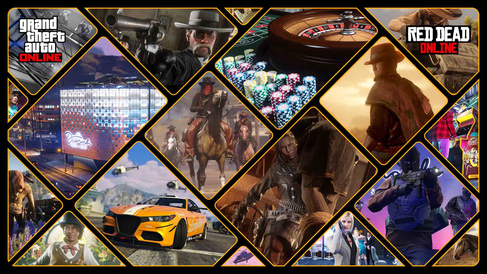 شركة Rockstar تتربع على العرش بعنواني GTA V و Red Dead Redemption 2