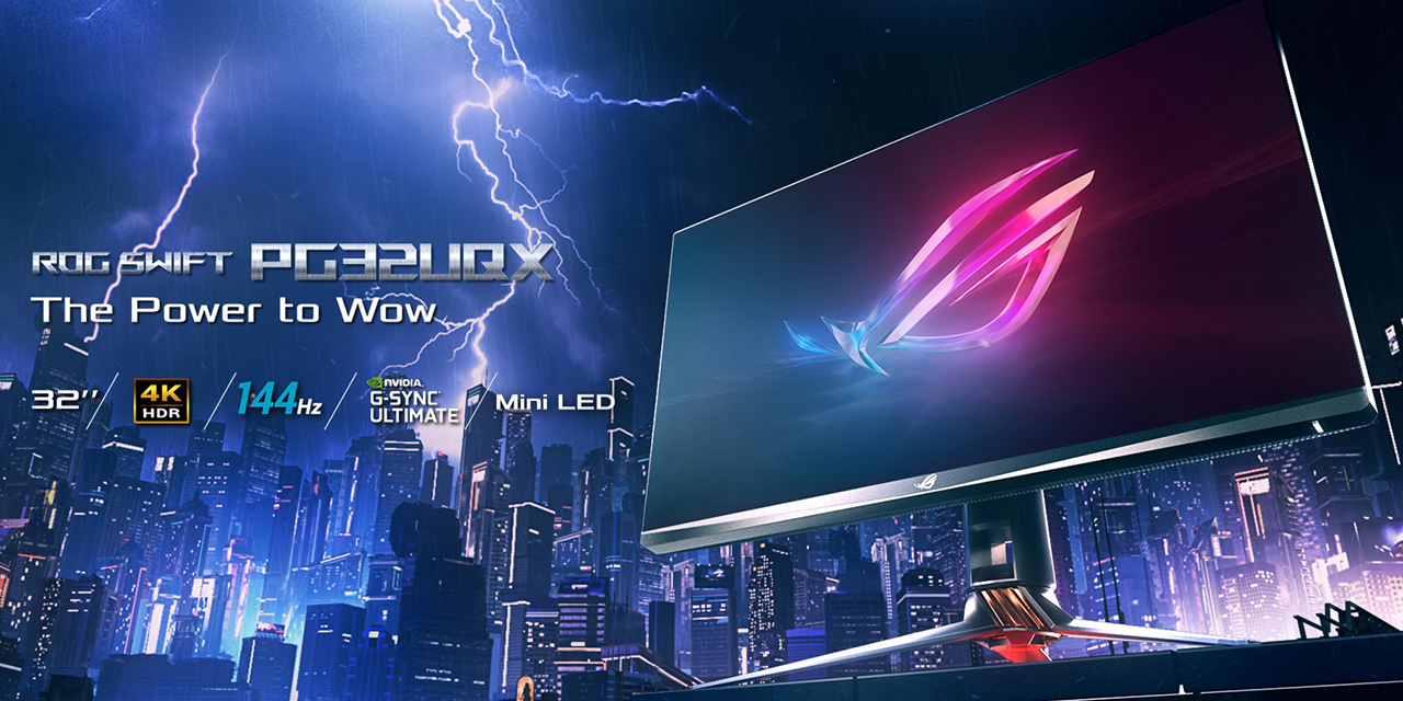 معرض CES20: من جديد ASUS تغير مفهوم شاشات اللاعبين مع Swift PG32UQX