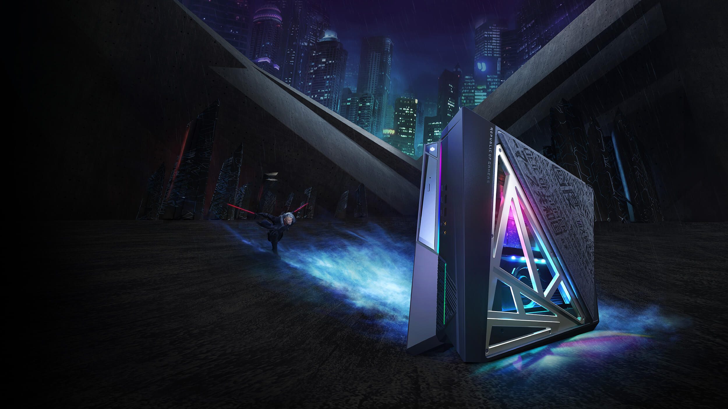ASUS تحدث مواصفات الحاسوب المكتبي الصغير ROG Huracan G21