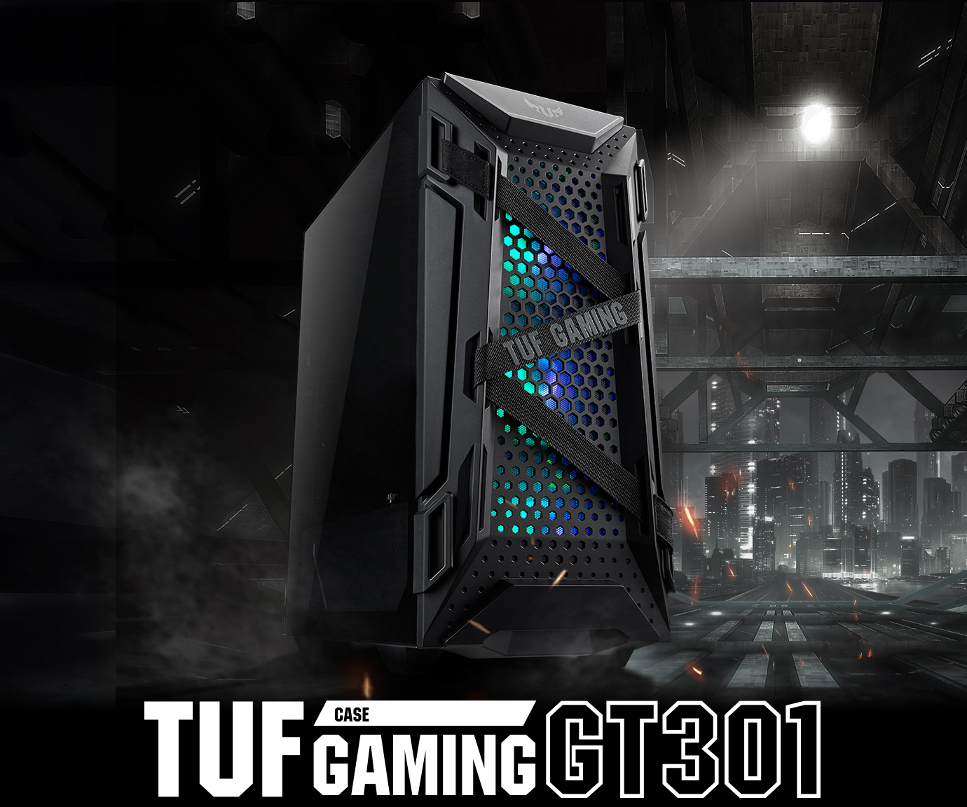 شركة ASUS تعلن عن كيس TUF Gaming GT301 المخصصة للألعاب !!