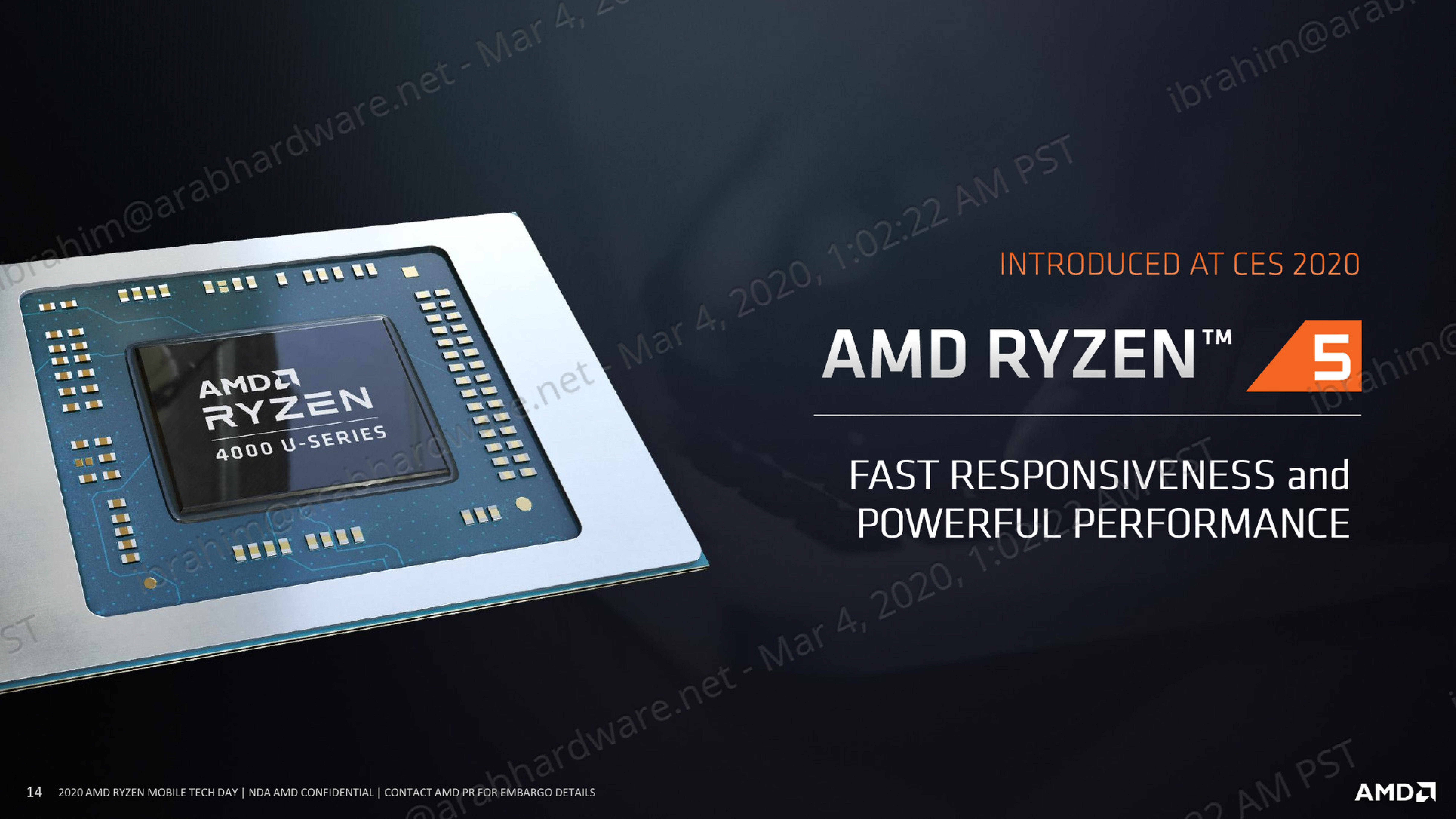 معالجات RYZEN 4000 ، الخطوة الأولى نحو تفوق AMD في سوق اللاب توب !!