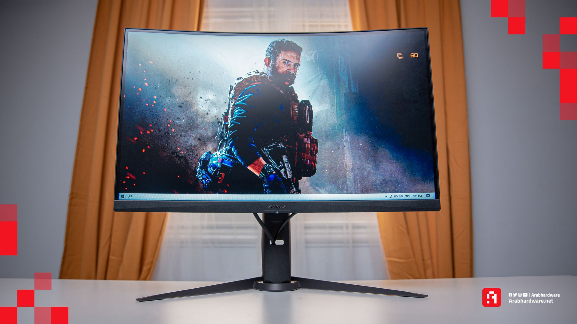 مراجعة شاشة الألعاب AORUS CV27F