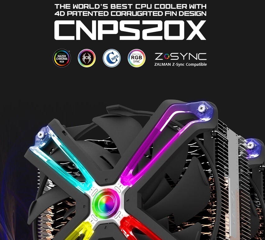 ZALMAN cpu cooler مبرد مشتت
