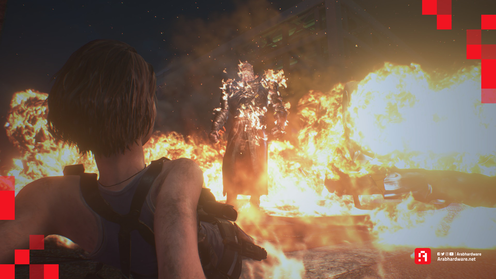 نصائح ليلية سريعة لقضاء أُمسية رومانسية مع Nemesis في Resident Evil 3
