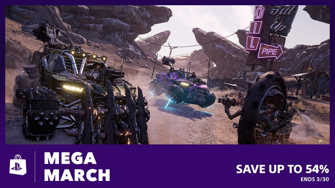 تخفيضات ضخمة على أكثر من 500 عنوان في March Mega Sale للـ PS4!