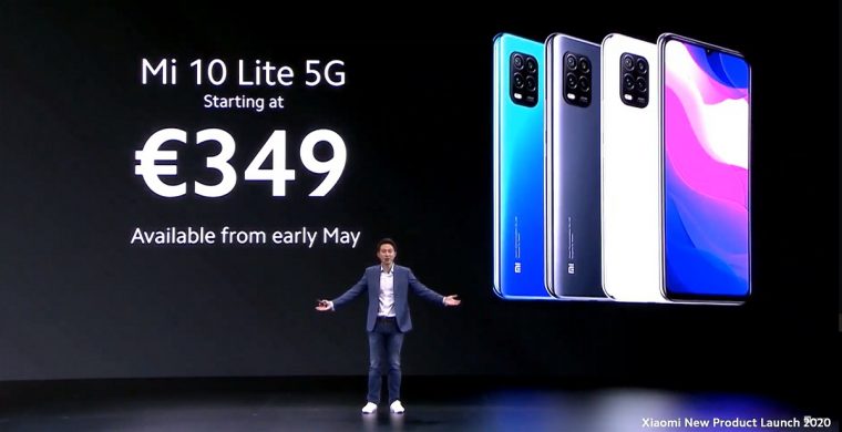 شاومي تطلق Mi 10 Lite أرخص هاتف ذكي بتقنيات الجيل الخامس