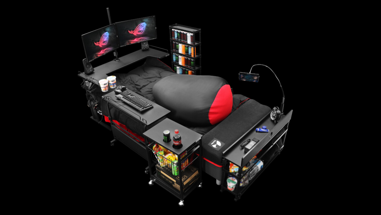 طريقة ممارستك للالعاب ستختلف من الان فصاعداً مع Bauhütte Gaming Bed