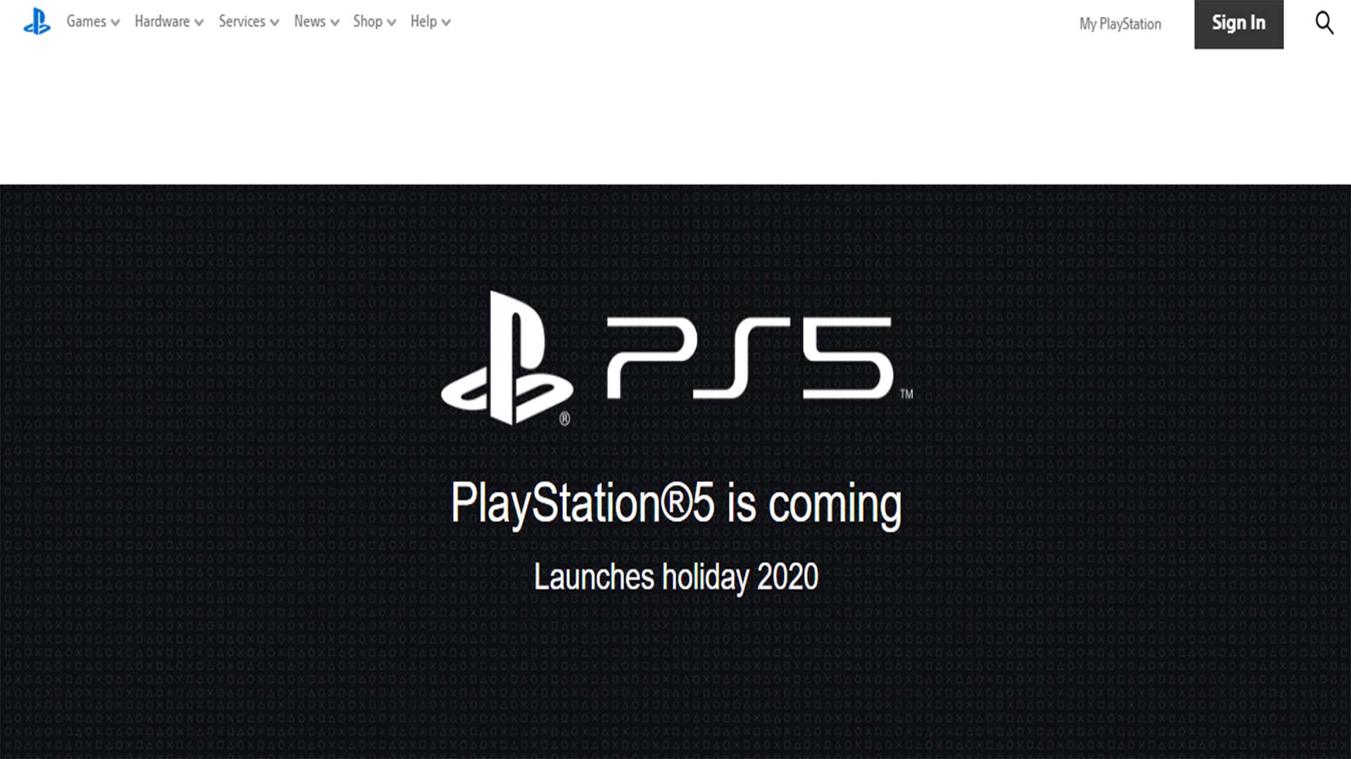 sony confirm playstation 5 date